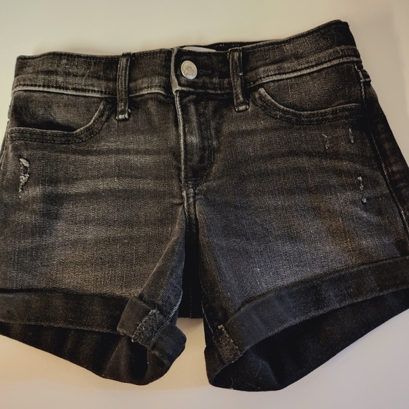 abercrombie kids Other - Abercrombie kids black distressed shorts